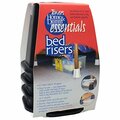 Emsco Group Towers Bed Risers - Black 93401-1